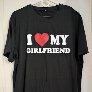 I ❤️ My Girlfriend T shirt (New)